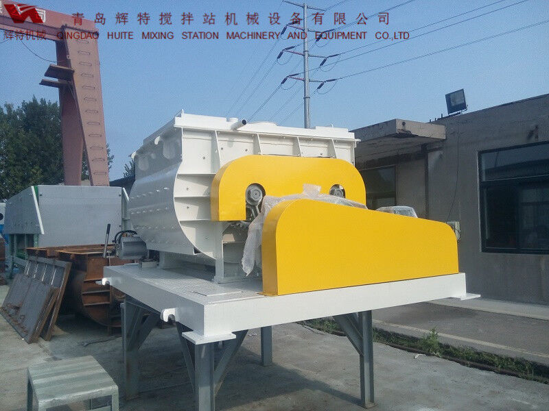 JS750攪拌臂采用偏心式設(shè)計(jì)，延長(zhǎng)使用壽命，青島輝特機(jī)械