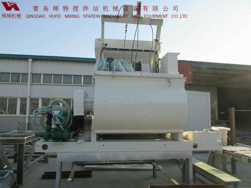 JS750攪拌臂采用偏心式設(shè)計(jì)，延長(zhǎng)使用壽命，青島輝特機(jī)械